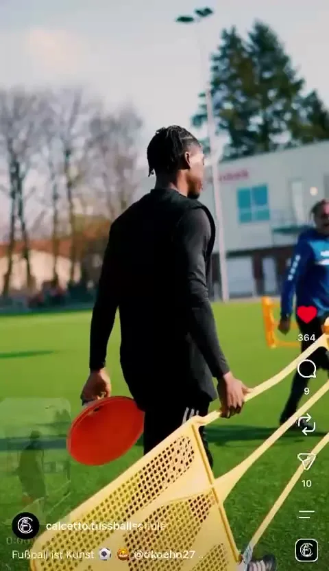 Training im Stadion Reinbek.